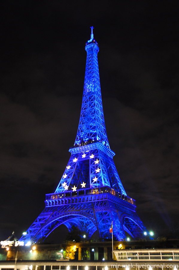 Так башня выглядела совсем недолго. Можно сказать, это эксклюзивные фото. Париж, Франция