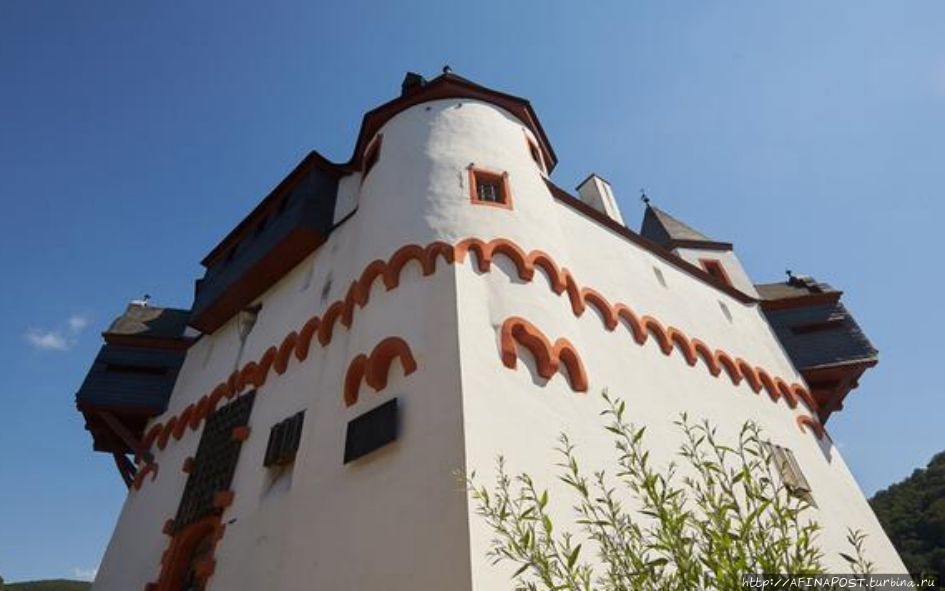 Замок Бург Пфальцграфенштайн Кауб, Германия
