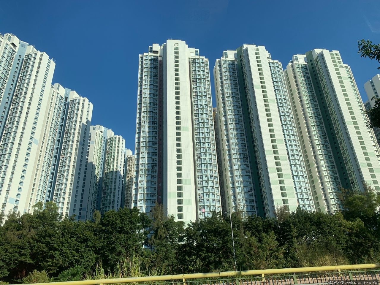 Высокие жилые здания Гонг-Конга Тунчхун, Гонконг