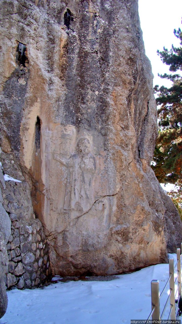 Святилище Мидаса в Язылыкая Богазкале, Турция