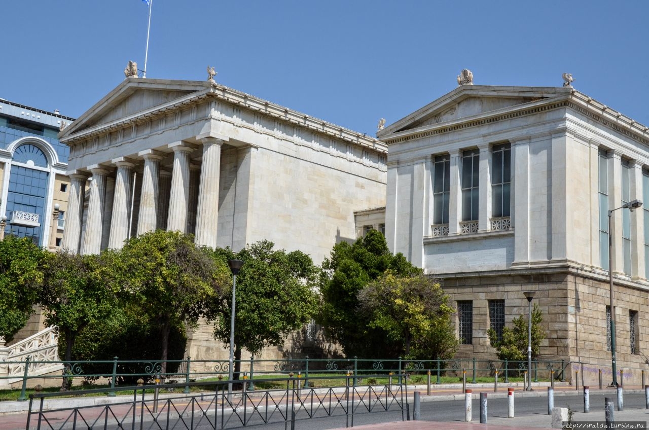 Афинская Национальная библиотека Афины, Греция
