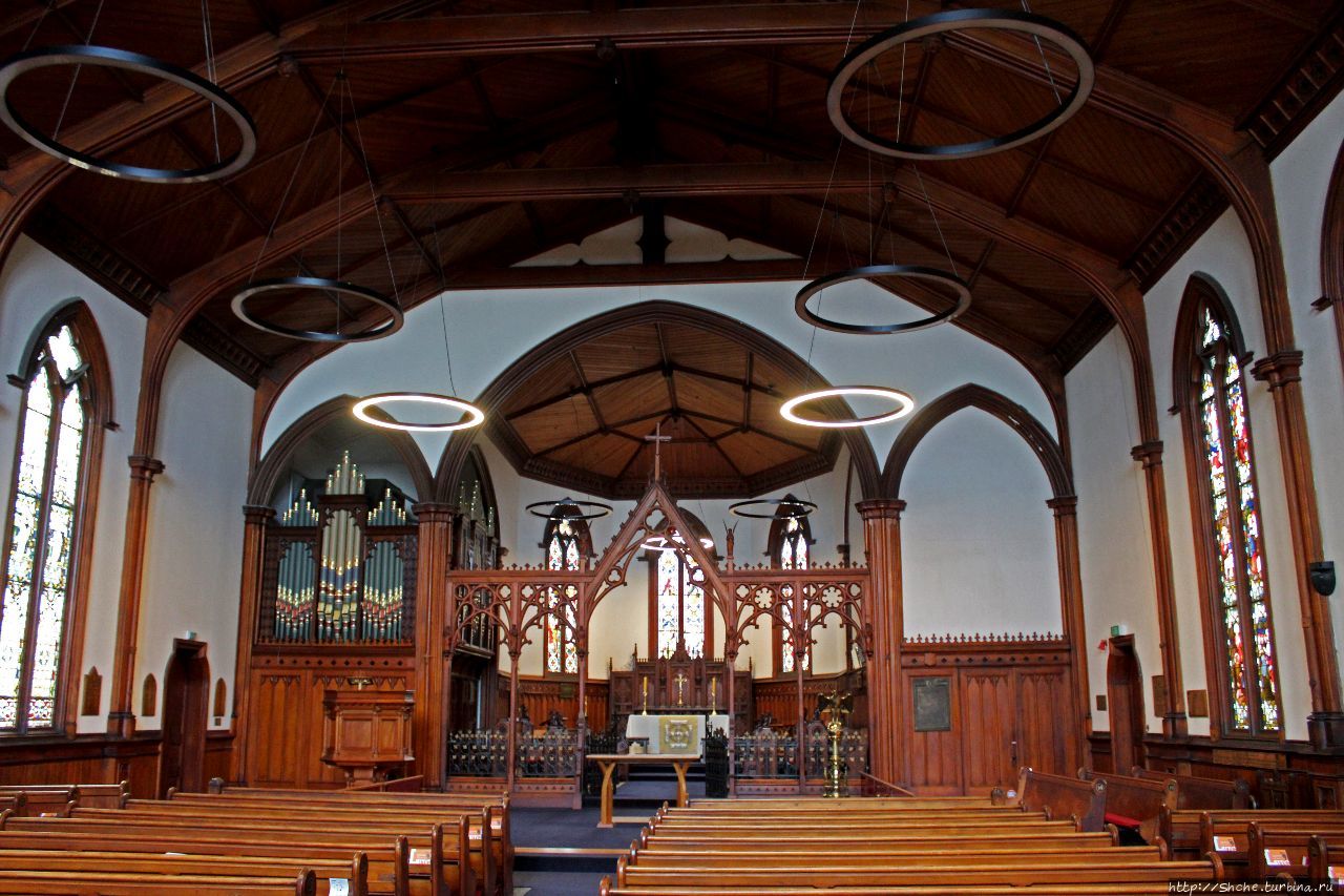 Деревянные церкви... Новой Зеландии. Св. Петра в Веллингтоне
