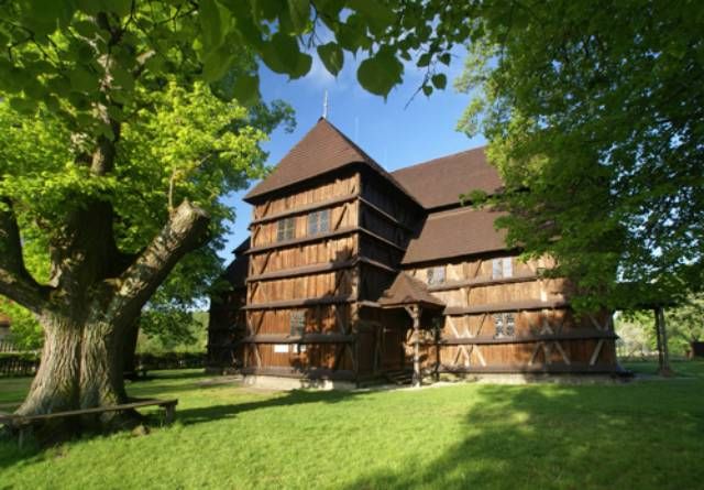 Деревянная церковь в Гронсеке / Artikulárny drevený kostol Hronsek