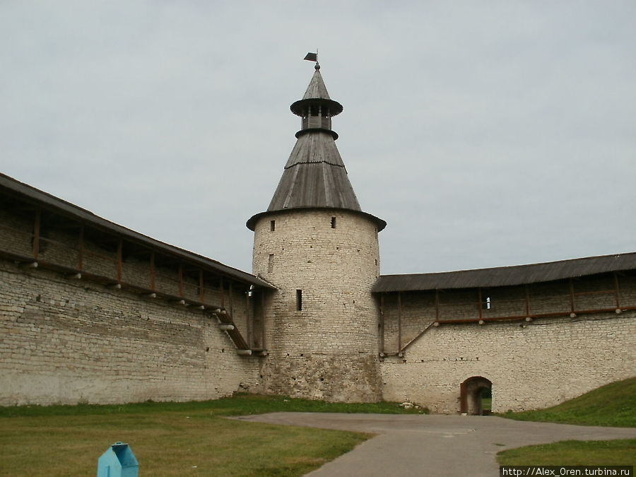 Самая западная русская твердыня Псков, Россия