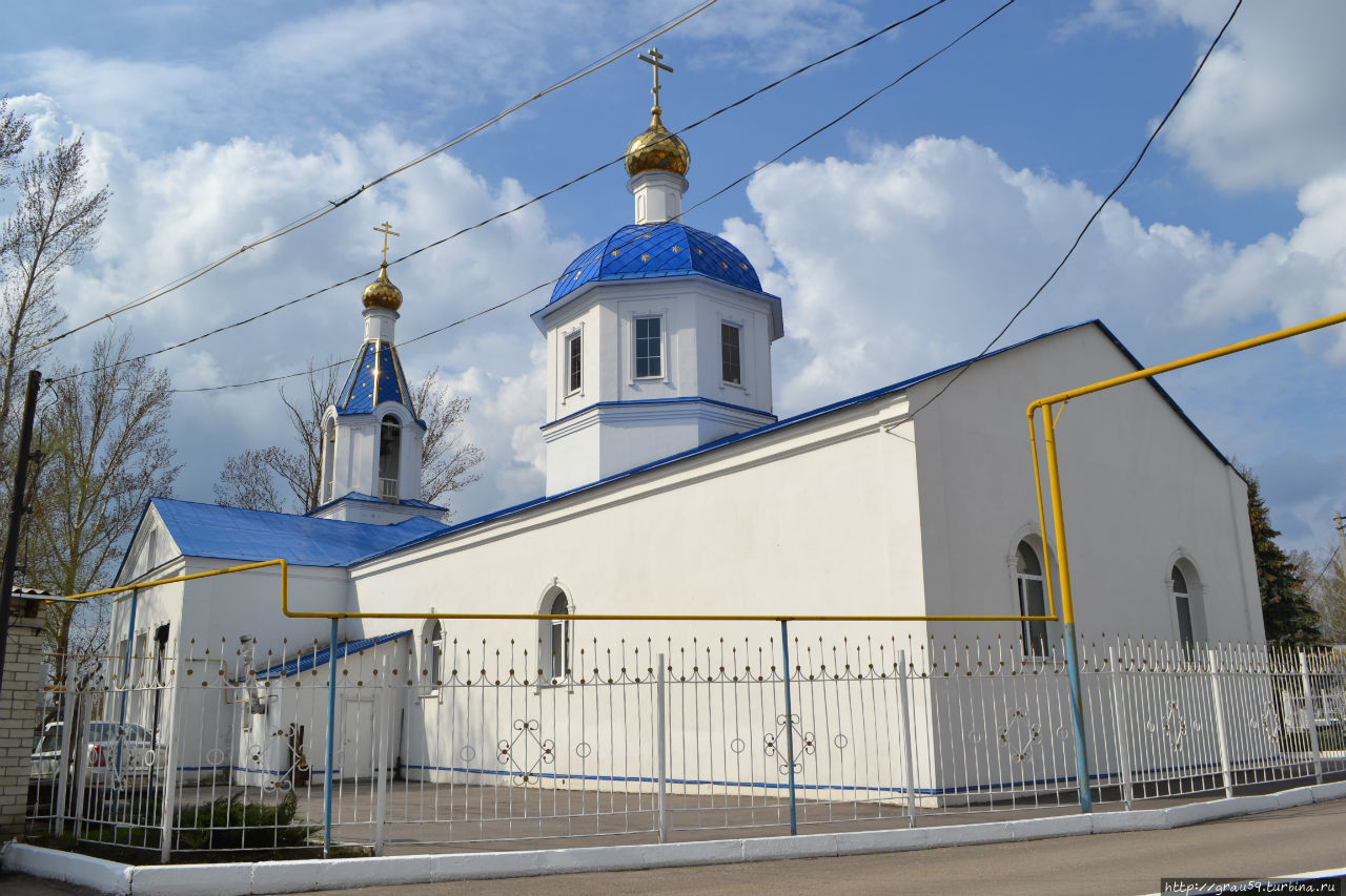 Храм в честь Казанской иконы Божией Матери / temple in honor of Kazan icon of Mother of God