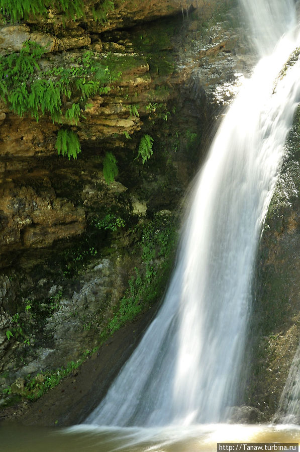 Водопады Руфабго Каменномостский, Россия