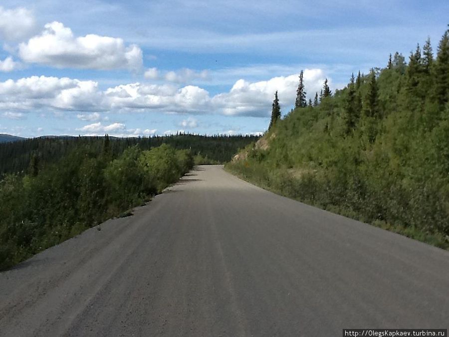 На самый север Северной Америки. Пограничное состояние Территория Юкон, Канада