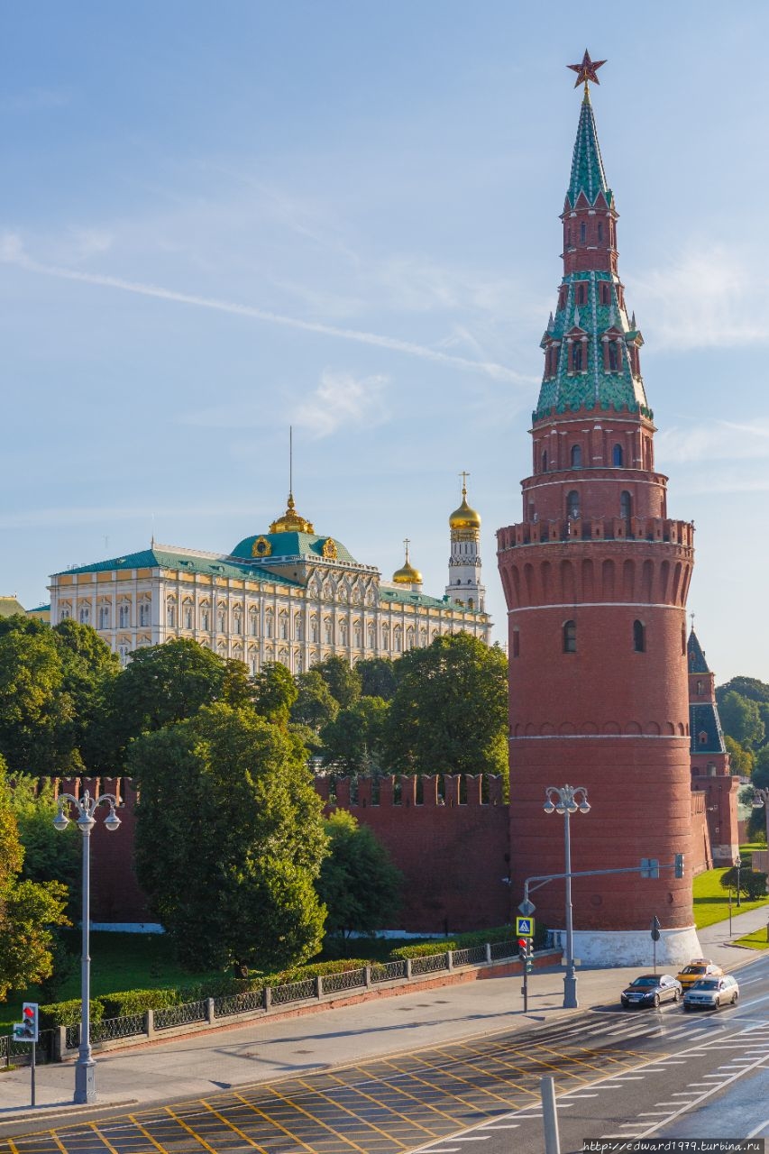 Прогулка по утренней Москве Москва, Россия