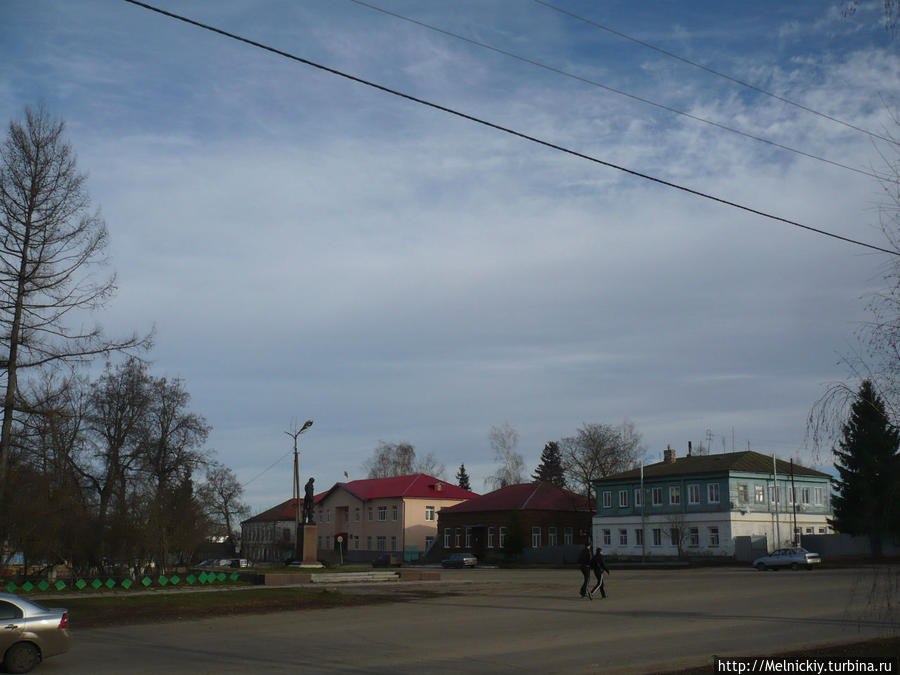 Небольшая прогулка по центру города Белинский, Россия