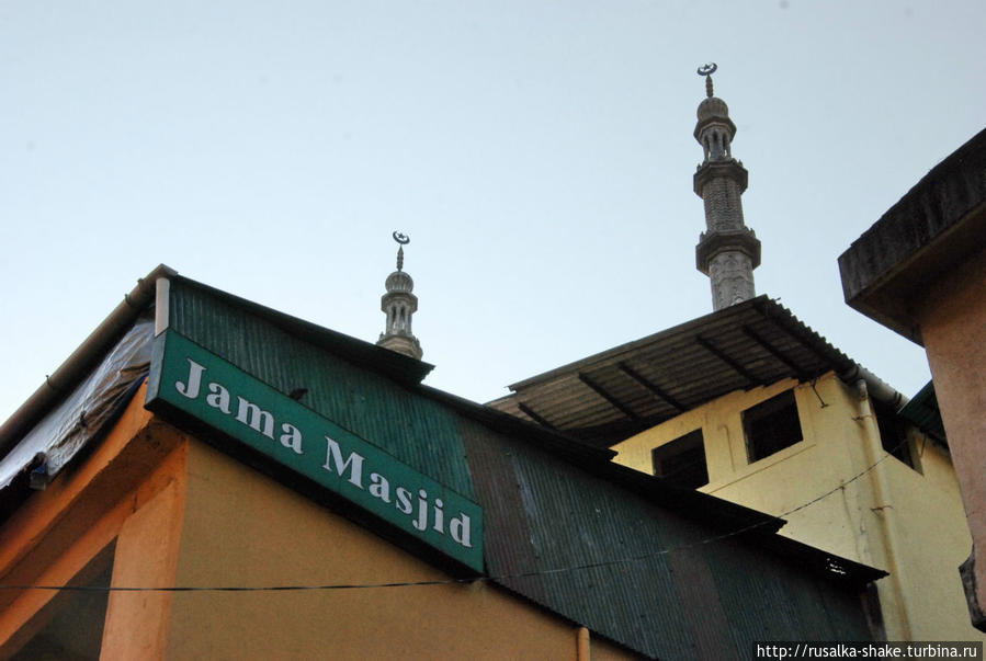 Джама Масджид, невзрачная коробочка Панаджи, Индия