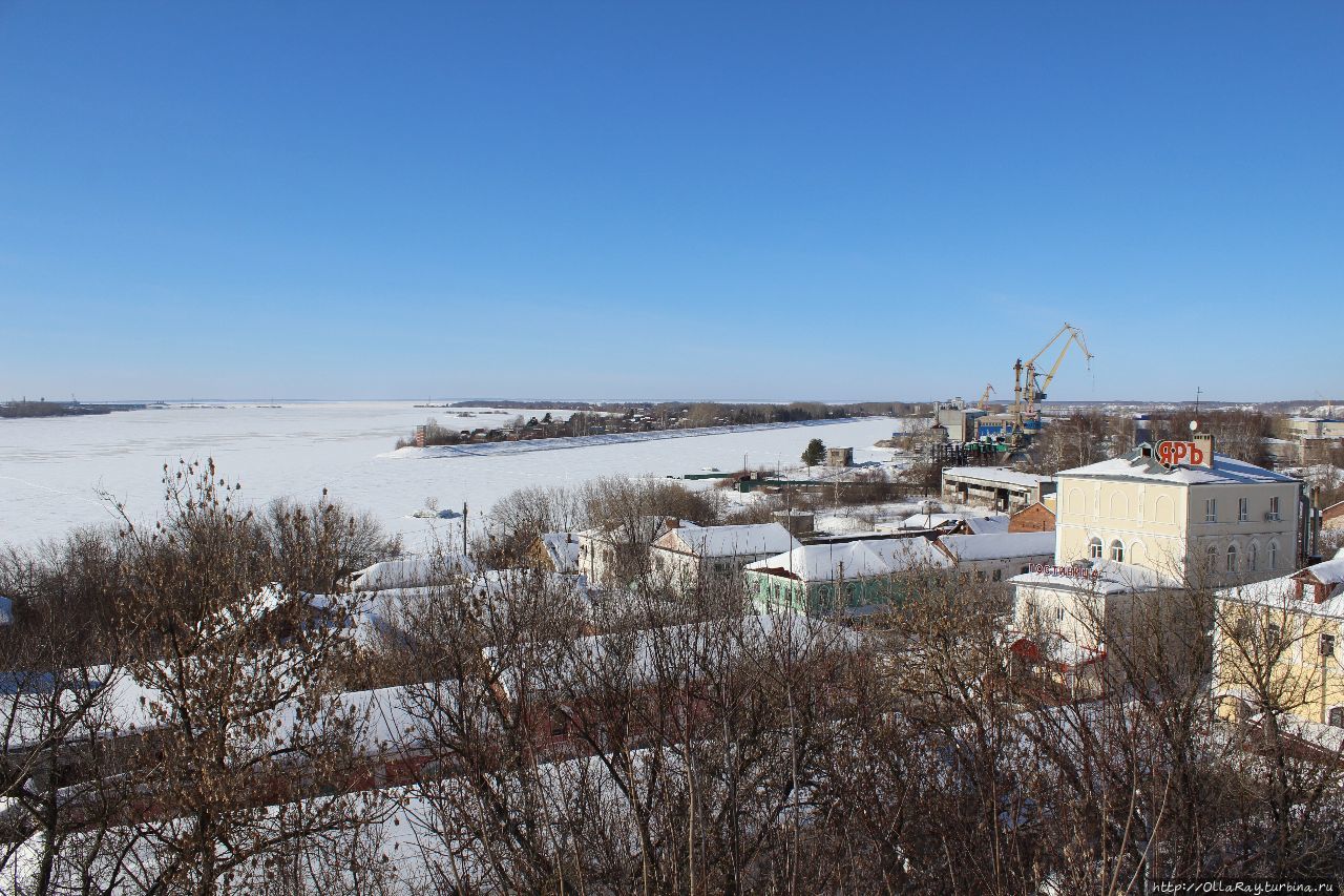 Городец. Март на Волге (альбом с пометками). Городец, Россия