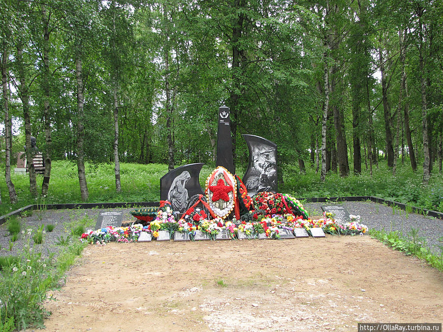 Памятник павшим воинам Вознесенье, Россия