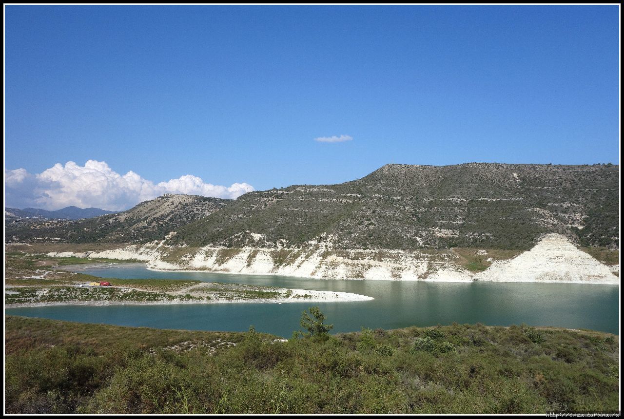 Водохранилище Курис или почти марсианские хроники Кипра Водохранилище Курис, Кипр