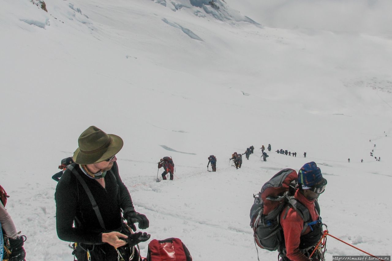 Продолжение дневника восхождения на высшую точку США Гора Денали (6,144м), CША