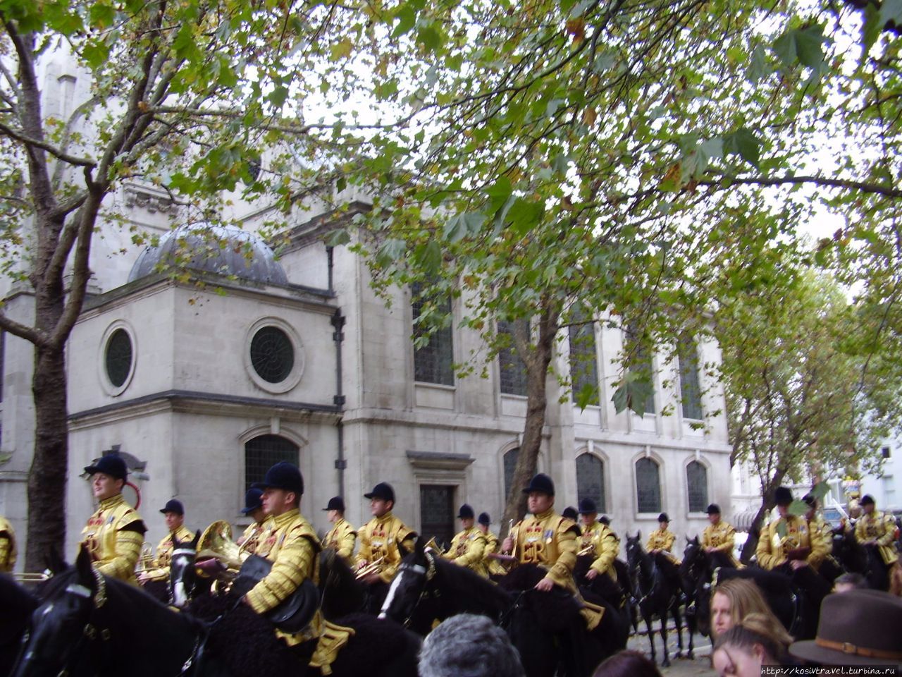 Lord Mayor's Show или Шоу Лорд-мэрa Лондона Лондон, Великобритания