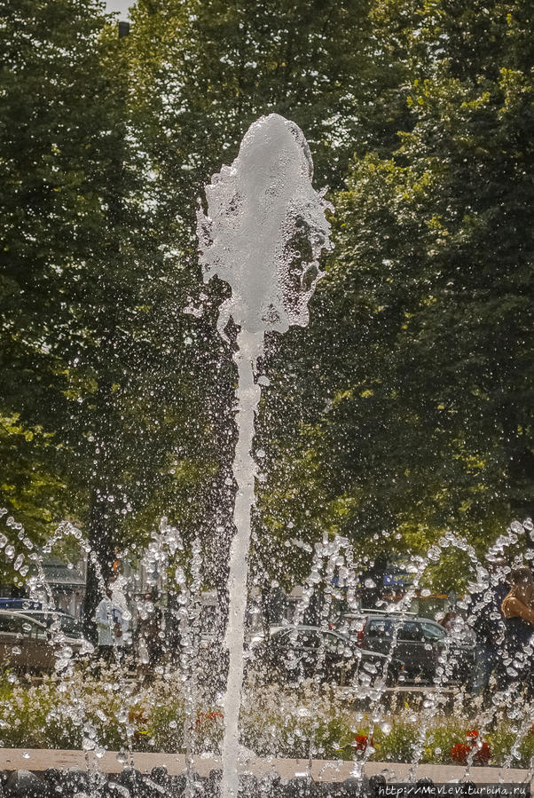 Магия бурлящей воды Рига, Латвия