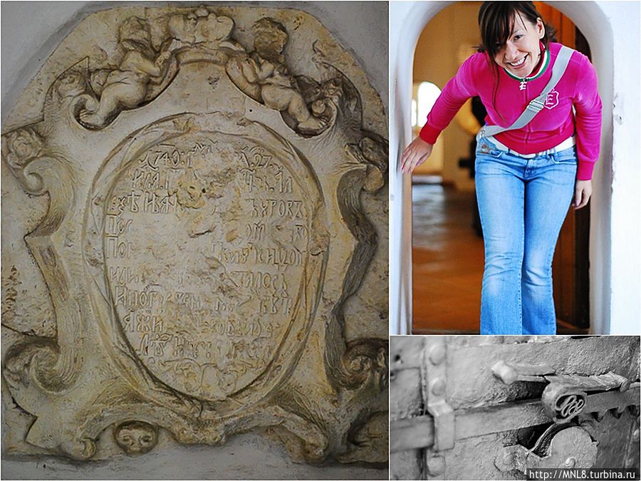 вот такой низкий вход в музей собора