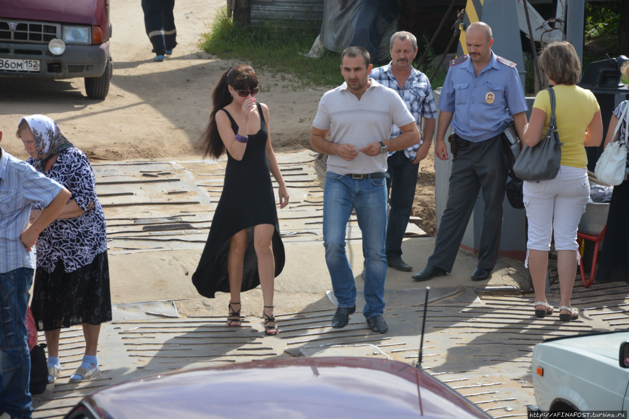 На пароме Лысково, Россия