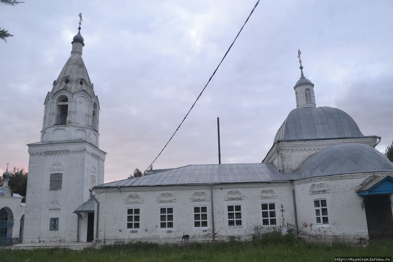 Село архангел владимирская область. Церковь Михаила Архангела с Второво. Храм Михаила Архангела Новоюрьево.