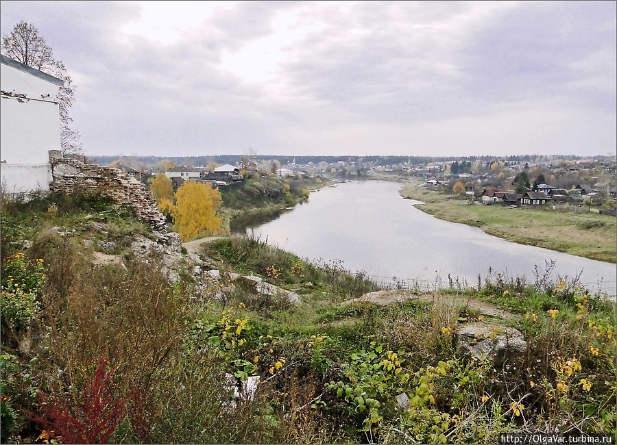 Краски осени в устье реки Тура Верхотурье, Россия