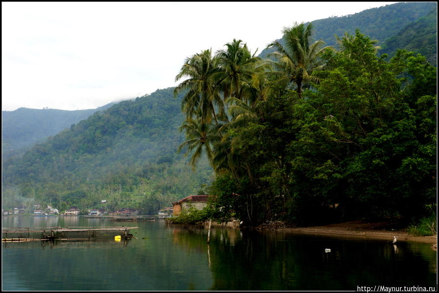 Озеро    Манинджау  и  сюрпиз   перед  ним... Букиттинги, Индонезия