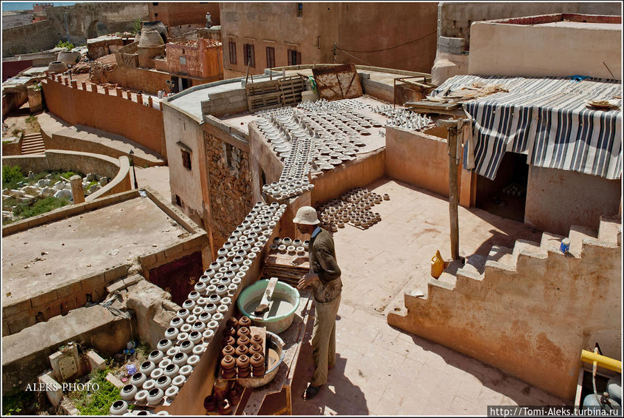 Глину не мять — горшков не видать (Марокканский Вояж ч27) Сафи, Марокко