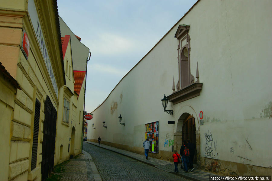 Вояновы сады в центре Праги Прага, Чехия