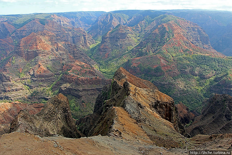 Ваймеа (Waimea Сanyon) — Великий Тихоокеанский каньон Каньон Ваймеа Парк Штата, CША