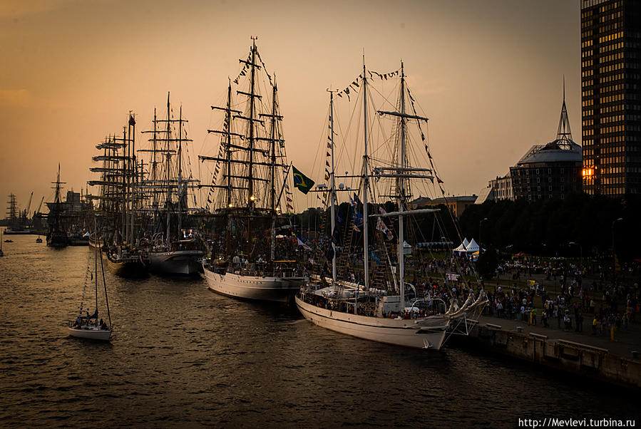 Международная парусная регата «The Tall Ships Races 2013» Рига, Латвия