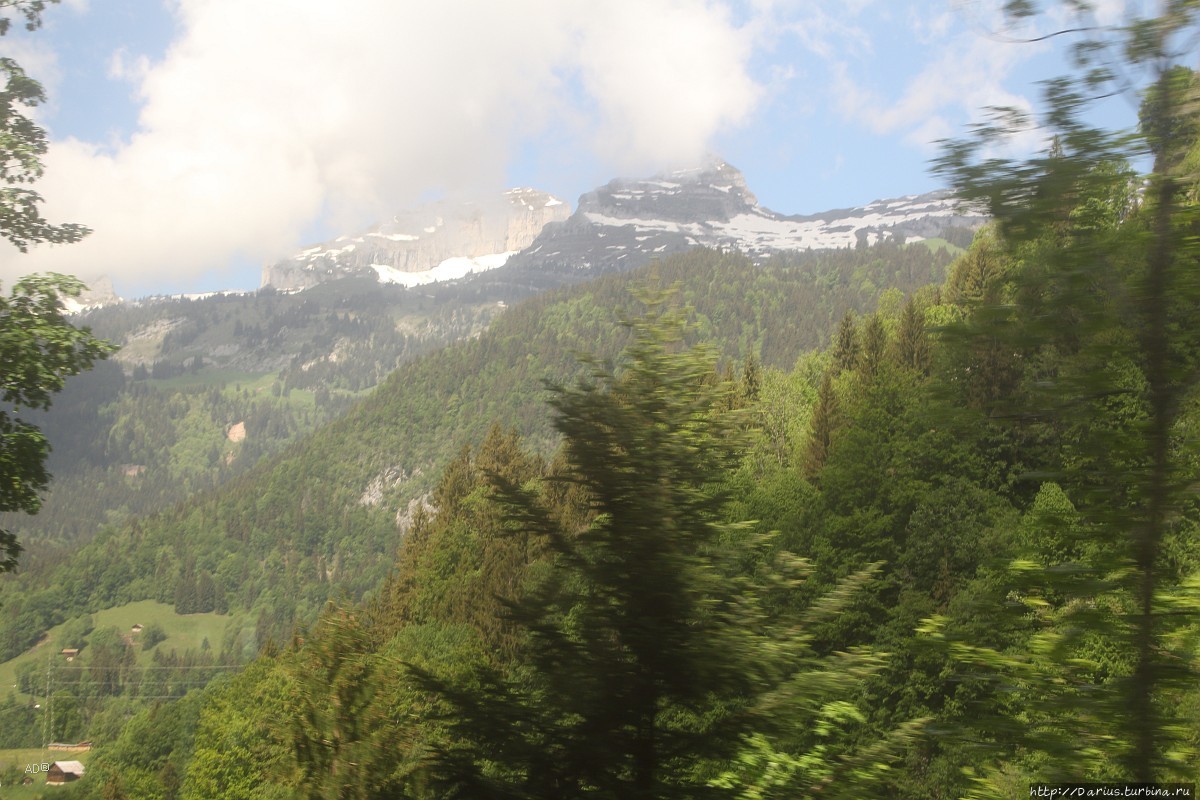 Женева — Ледник (Glacier) 3000, Альпы Женева, Швейцария