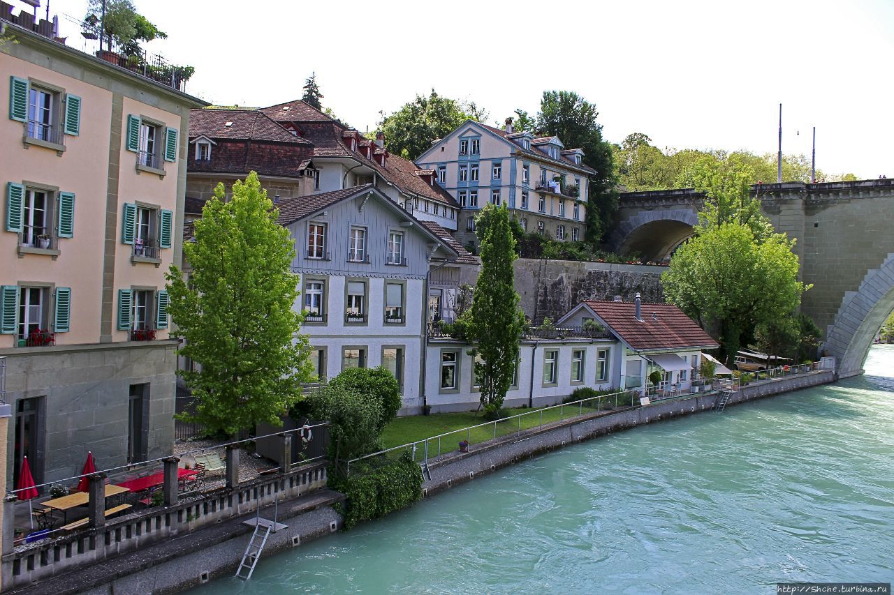 Река Ааре Берн, Швейцария