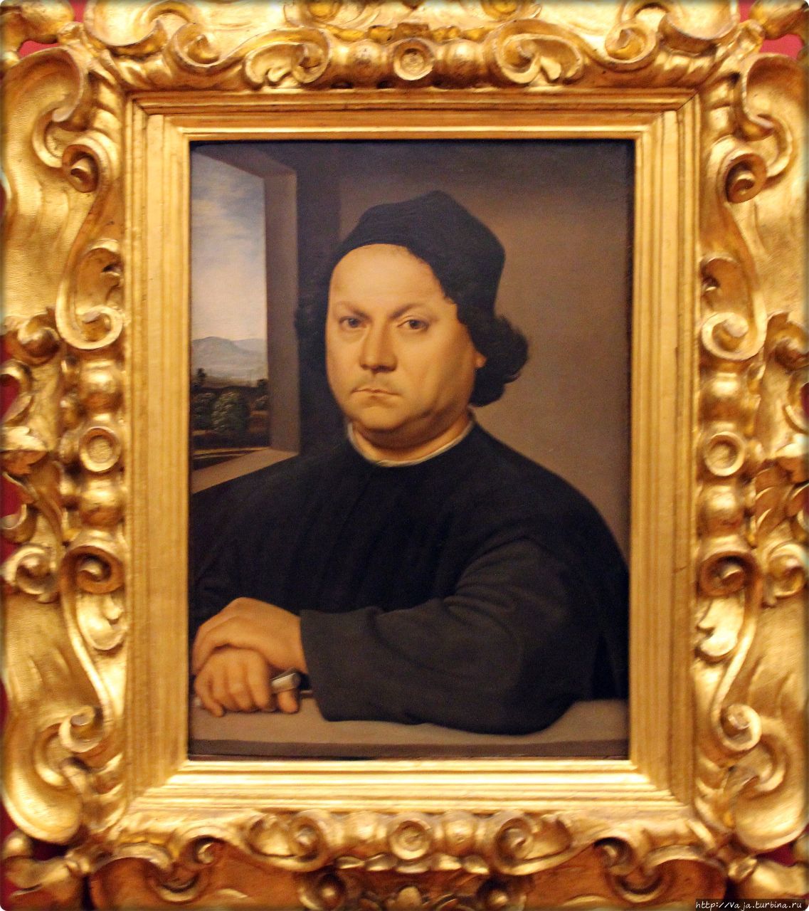 Рафаэль. Портрет живописца Пьетро Перуджино Флоренция, Италия