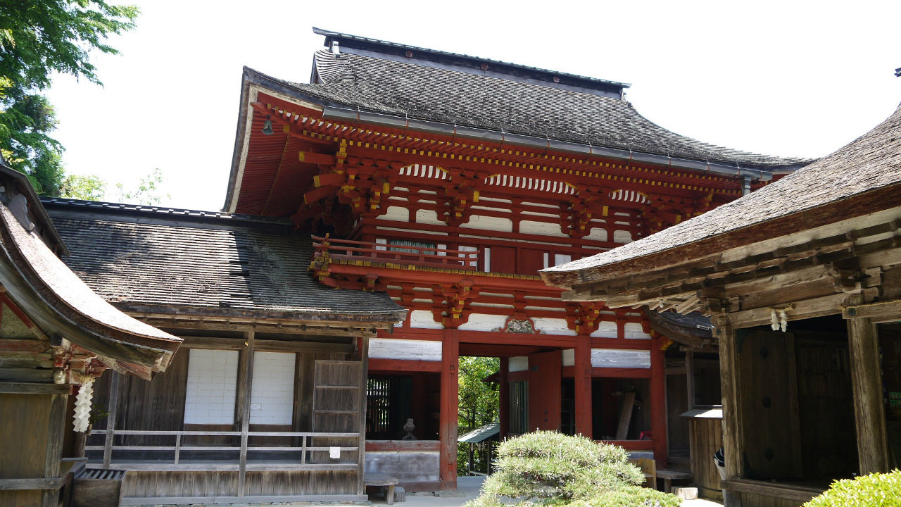 Храм Йосино Микумари / Yoshino Mikumari Shrine (吉野水分神社)