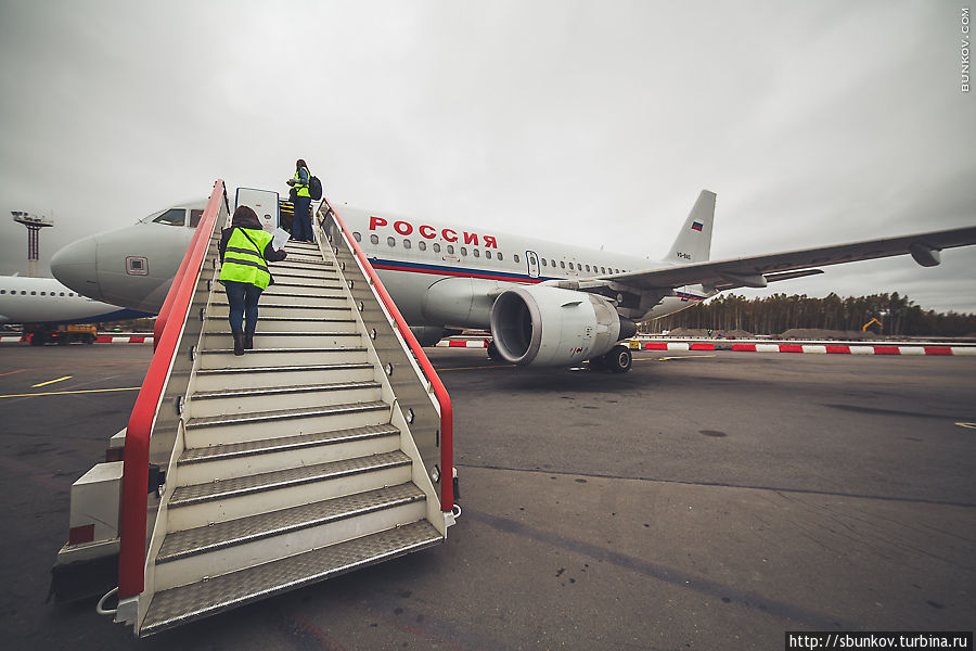Официальный осенний споттинг в аэропорту «Пулково» 2012 Санкт-Петербург, Россия