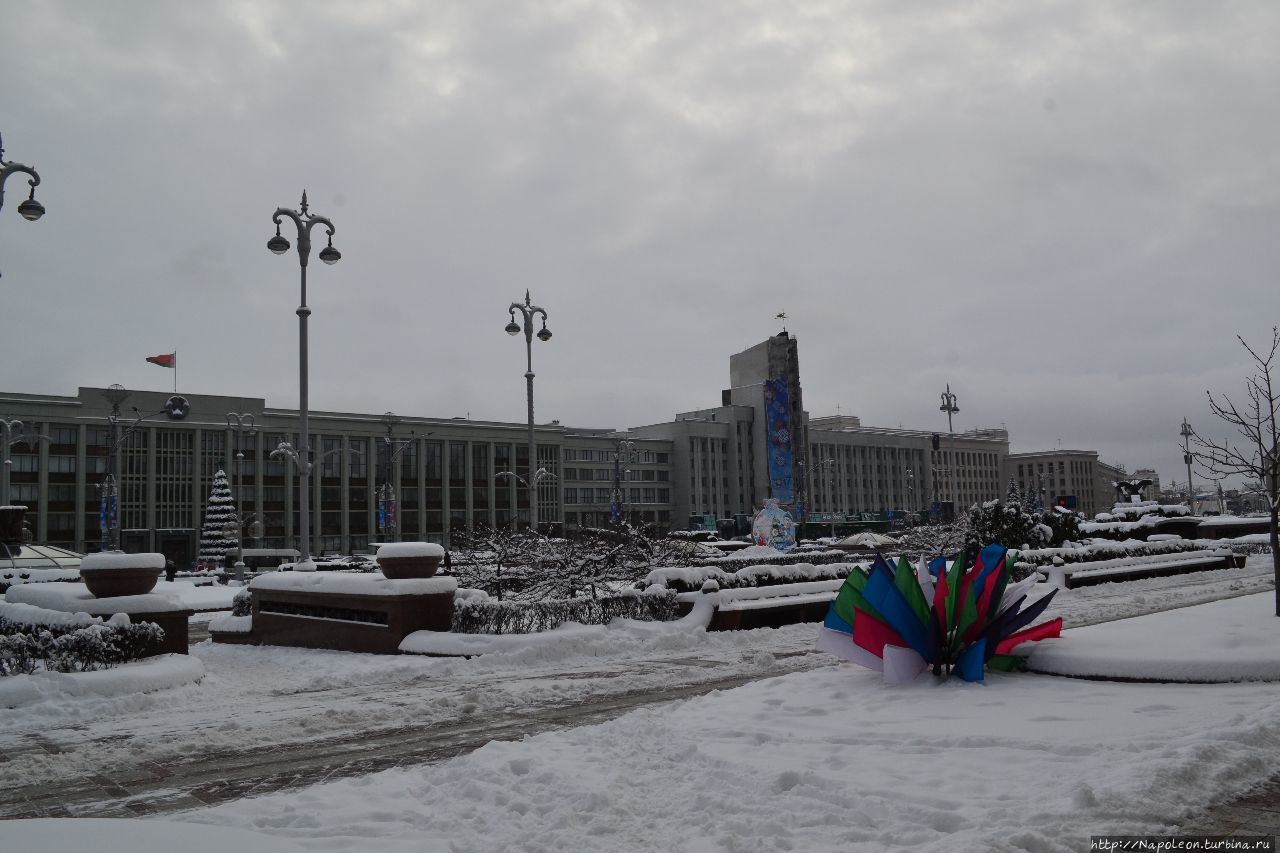 Площадь незалежности Минск, Беларусь