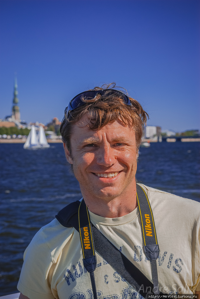 Праздник Риги 2015. парусная регата на Даугаве. Рига, Латвия