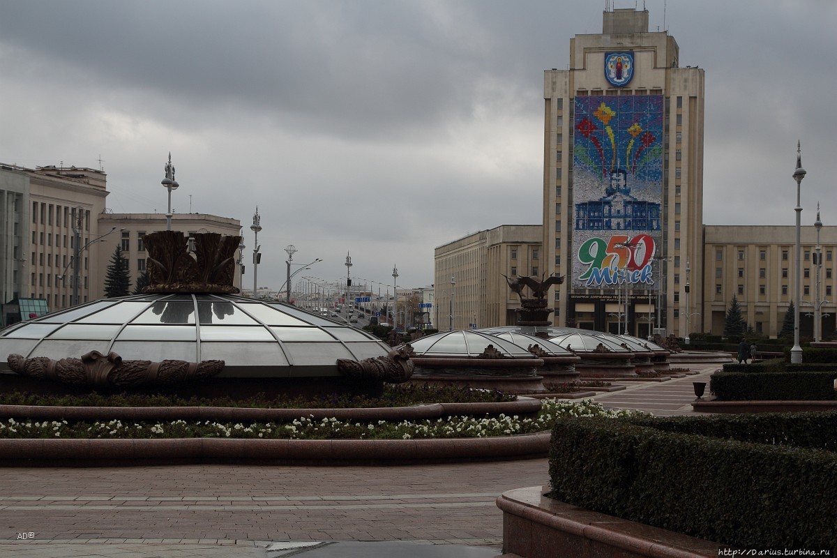 Минск — площадь Независимости Минск, Беларусь