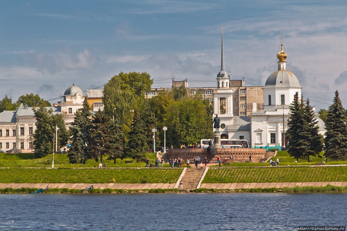 Тверь — набережная Тверь, Россия