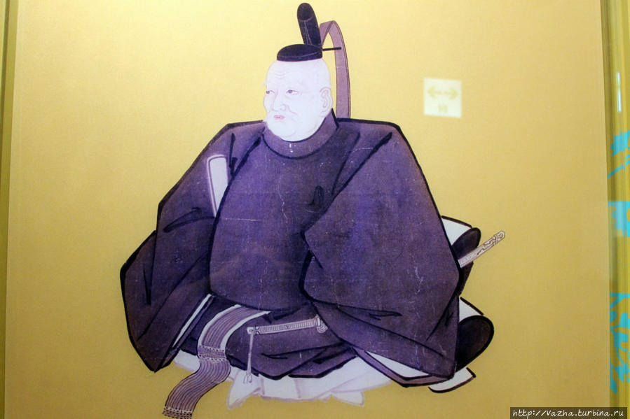 Минамото Тогугава Но-Иэясу 1543-1616 годы. Принц Минамото,дипломат и военачальник основатель династии сёгунов Тогугава. Нагоя, Япония