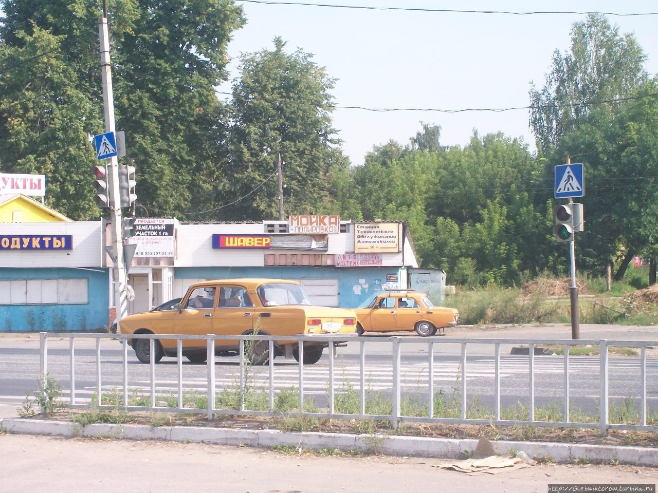 Прогулка от автовокзала до центра Гороховец, Россия