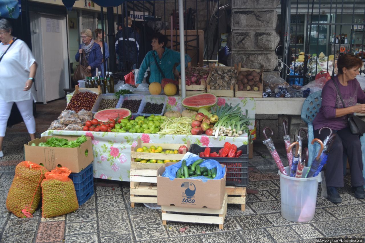 Рынок / Kotor Farmers Market