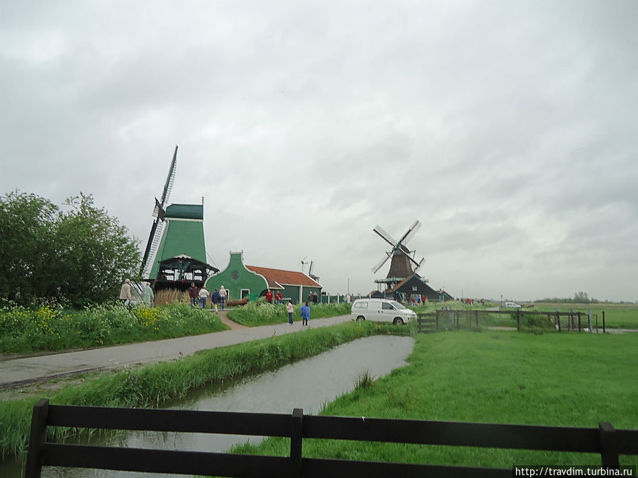 Голландская деревенька-музей Заансе-Сханс (часть I) Зансе-Сханс, Нидерланды