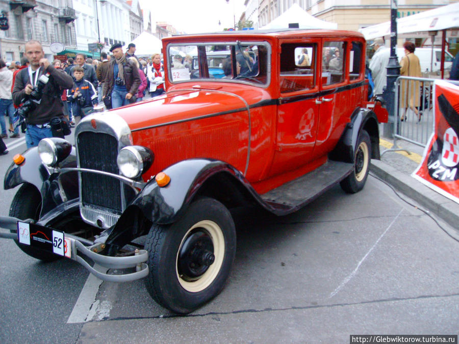 Retro car exposition Варшава, Польша