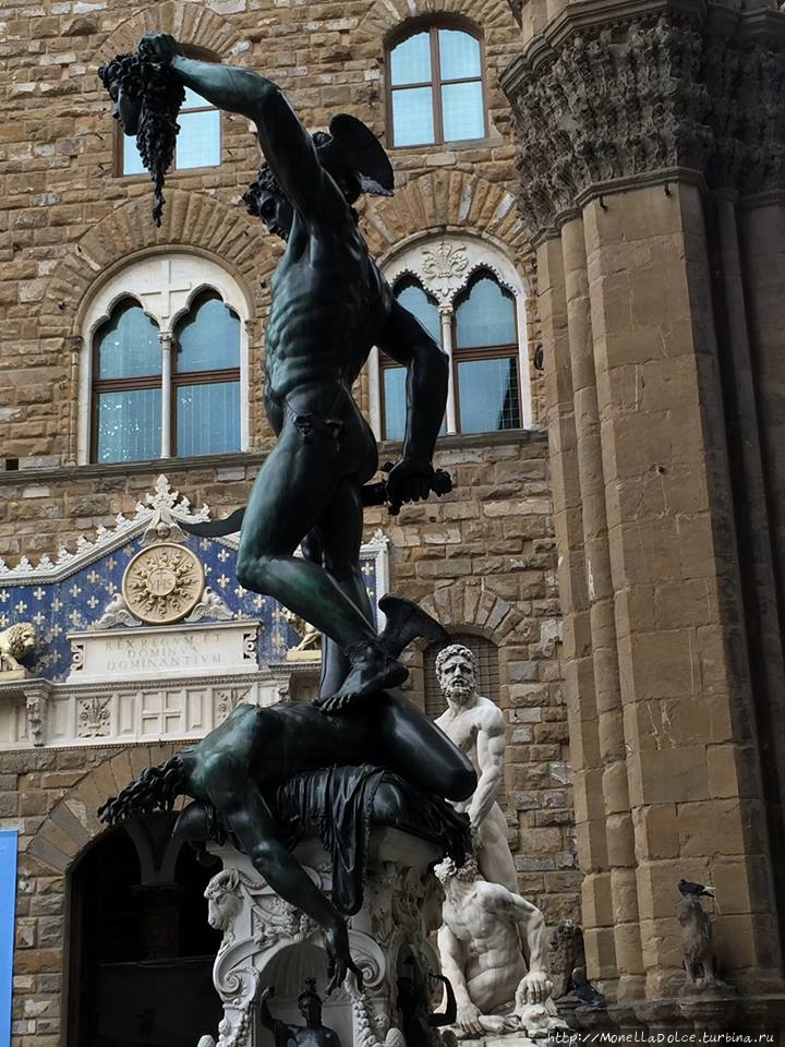 Площадь Синьории Флоренция, Италия