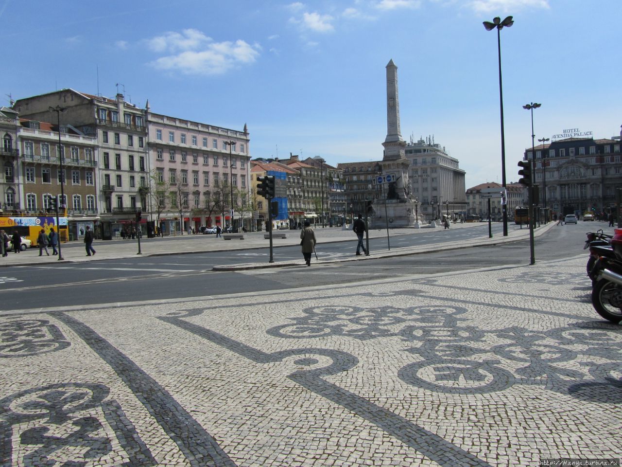 Площадь Реставраторов Лиссабон, Португалия