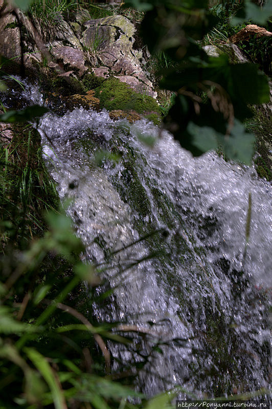 Водопад и монастыръ всех святых Оппенау, Германия