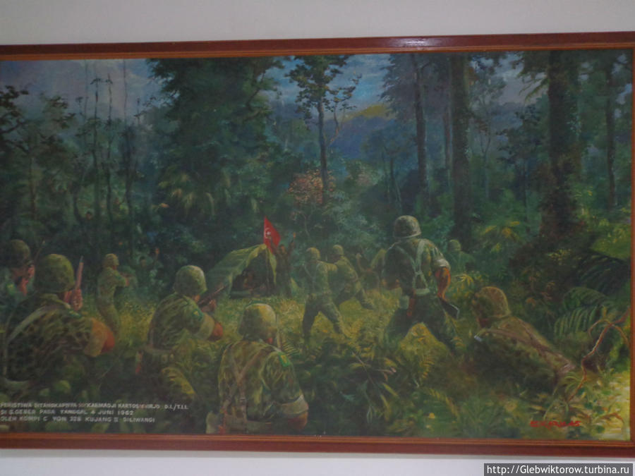 Военный музей в г.Бандунг Бандунг, Индонезия