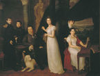 Тропинин В.А Семейство Моркова, 1813 (Из Интернета)