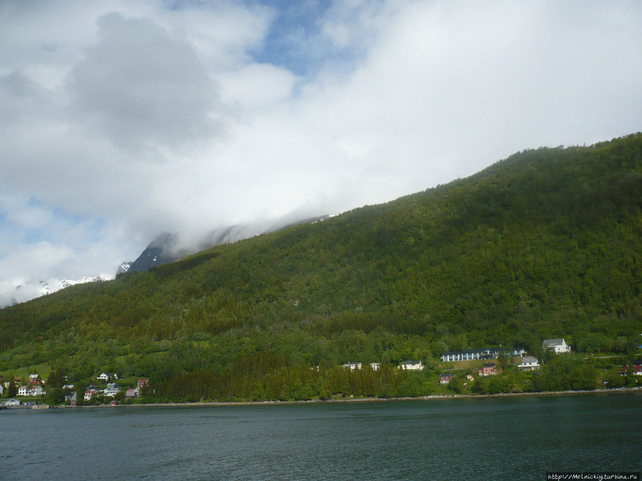 Переправа в Люнгсейдете Люнгсейдет, Норвегия