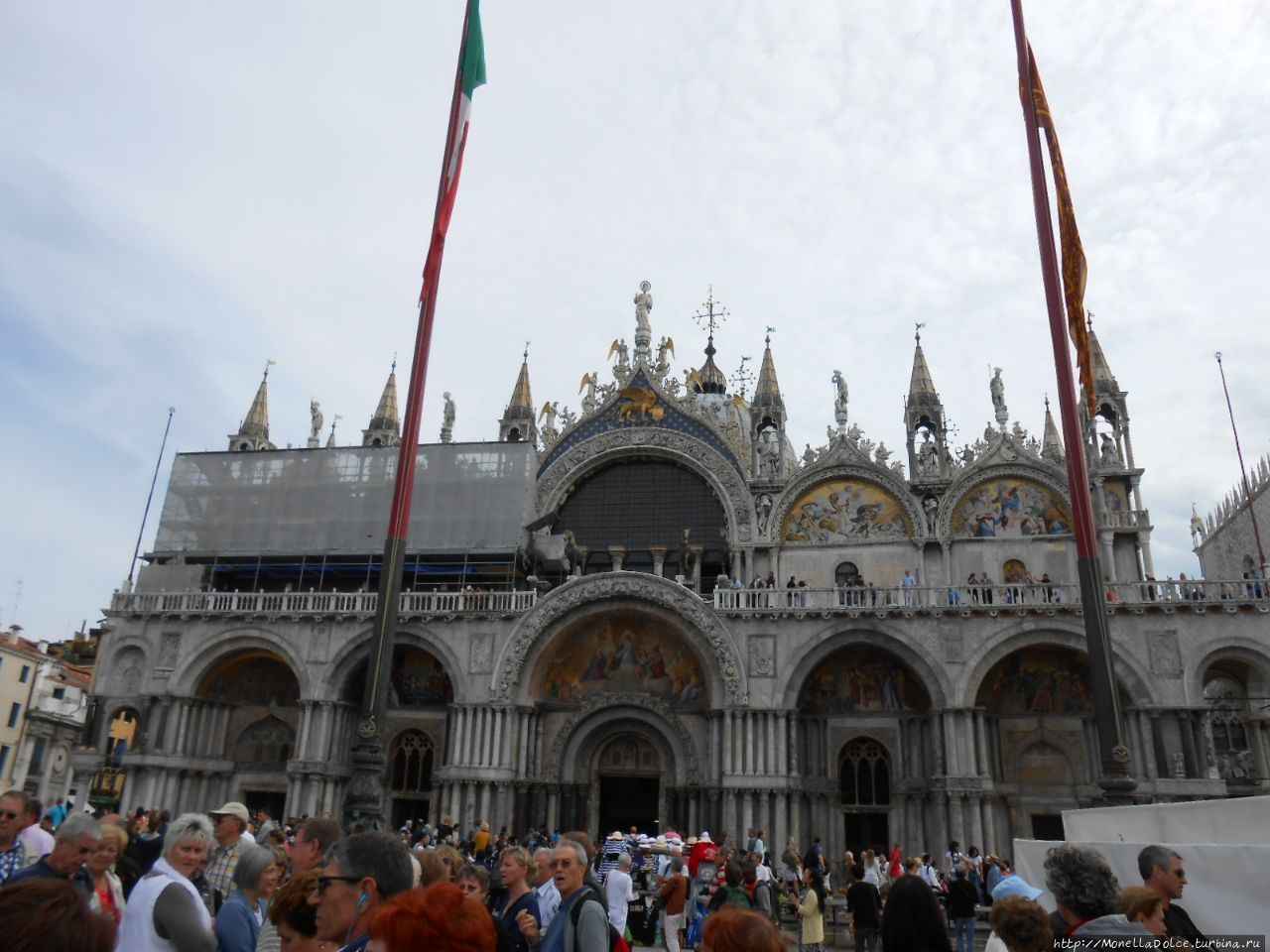 Venezia:пешеходный маршрут sestiere San Marco Венеция, Италия